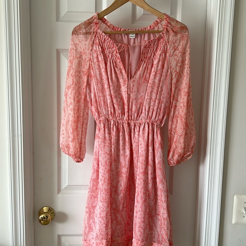 Diane von Furstenberg
Parry Printed Silk Blouson Dress, Sarasa Coral